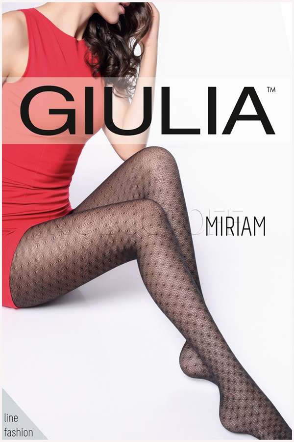 Колготки жіночі з візерунком GIULIA Miriam 20 model 3
